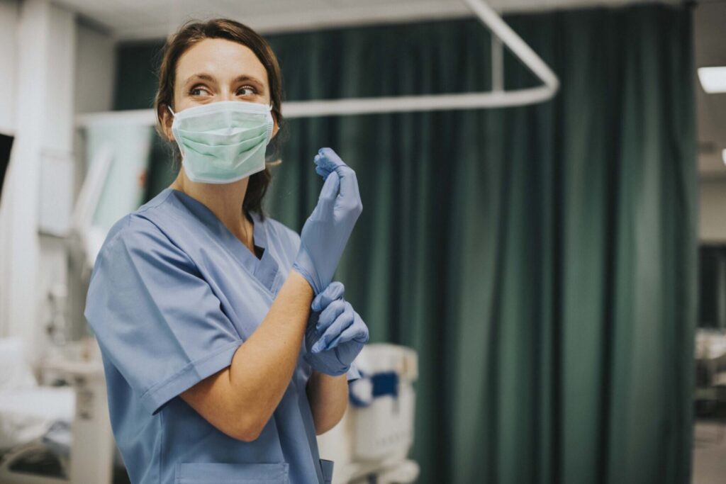 Image of a Health and Social Care worker