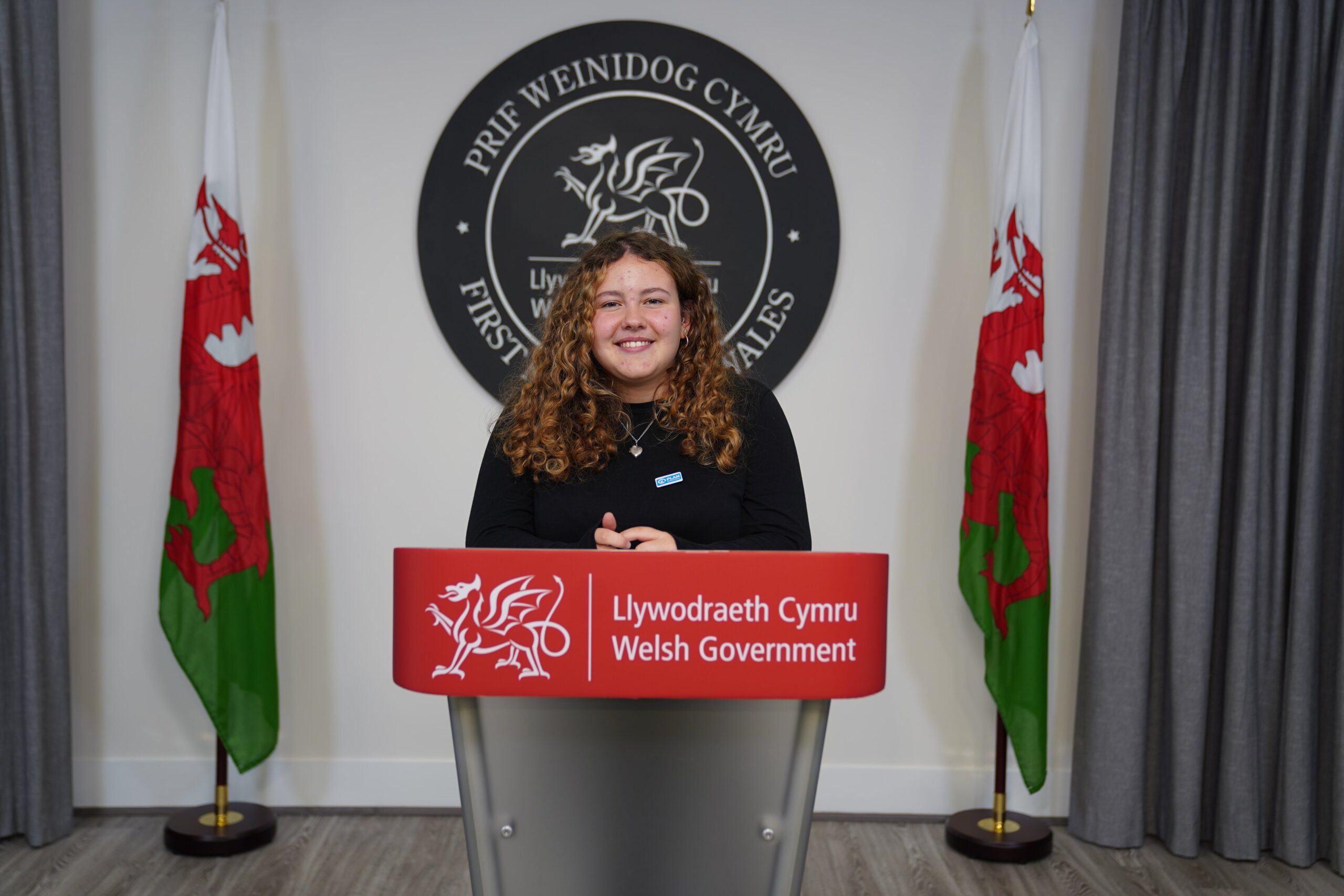 Day of the Girl, Jaime taking over for Mark Drakeford for the day.