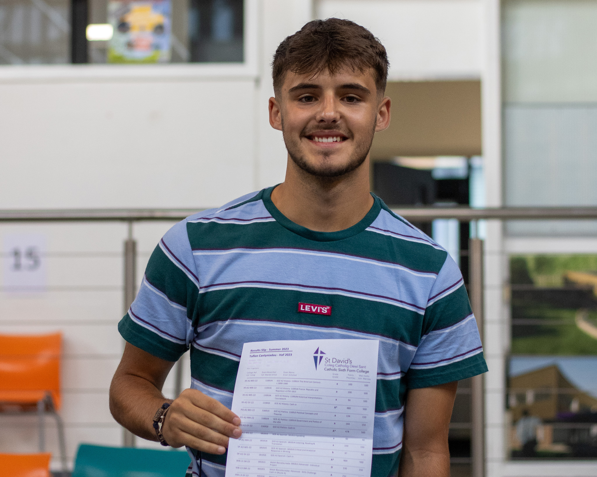 Results Day at St David's College
