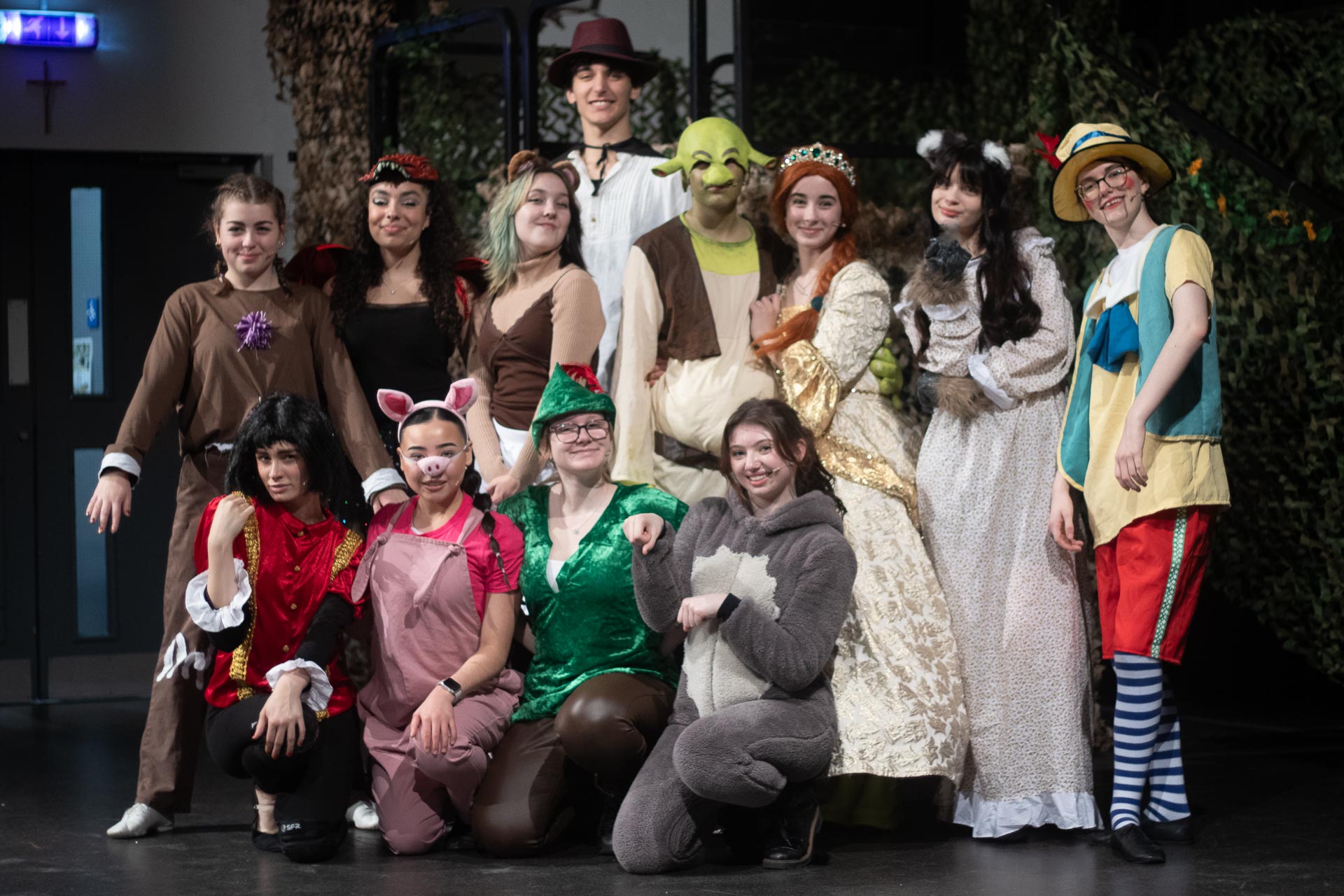 Performing Arts Students from St David's College in Cardiff