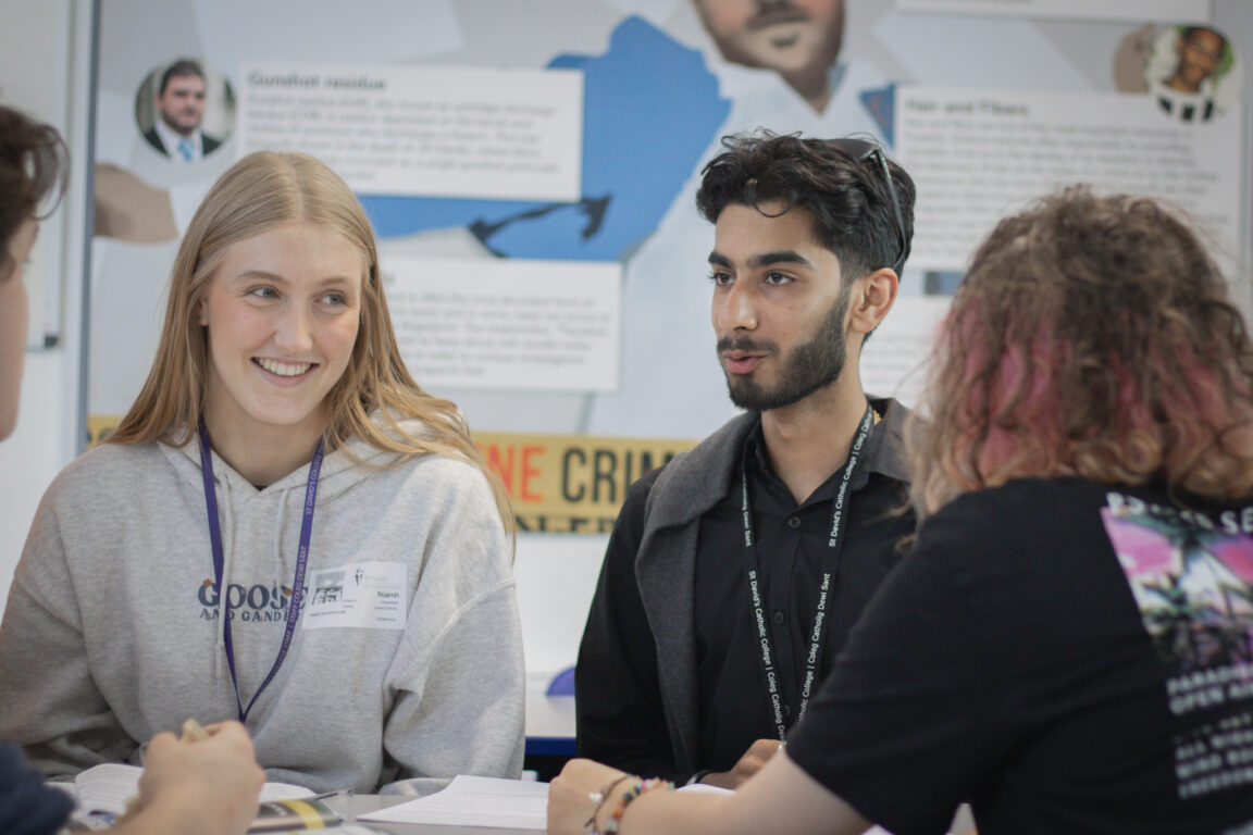 St David's College students in class - They have been through enrolment