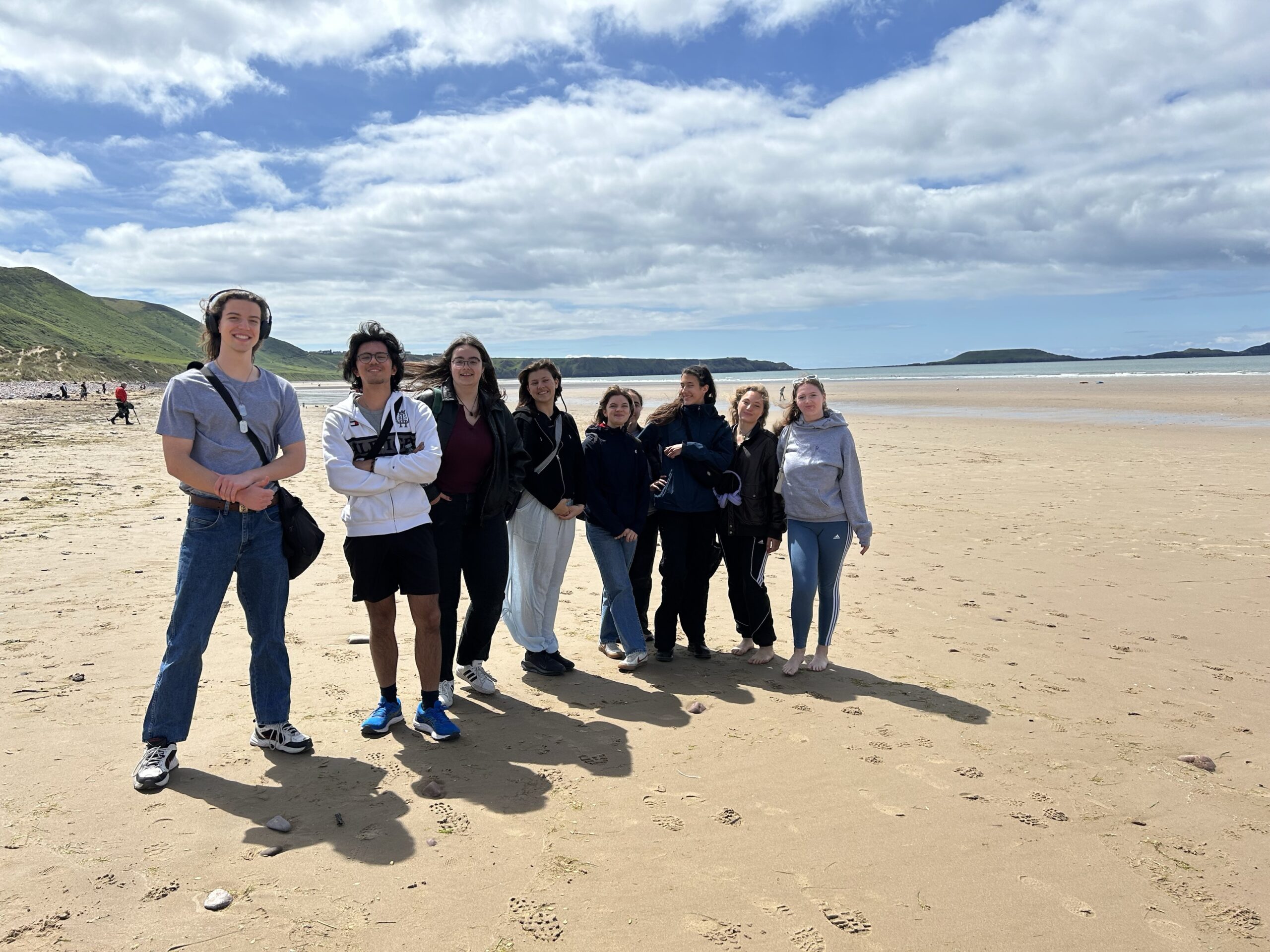 St David's International Students Discover the Gower Peninsula