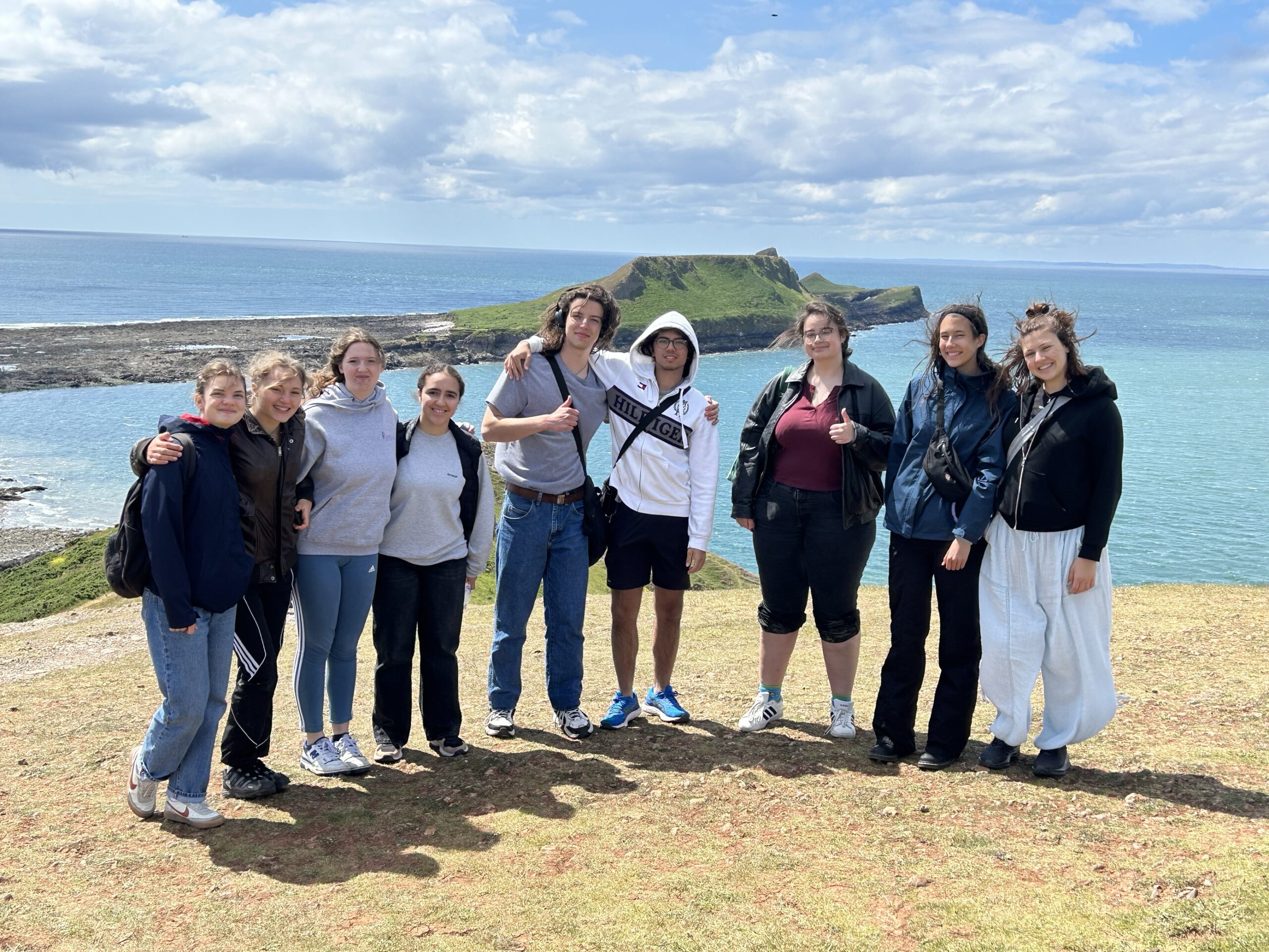 St David's International Students Discover the Gower Peninsula