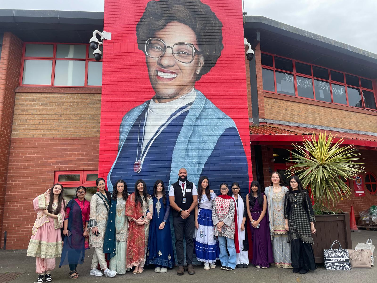 St David's Students Celebrating Diversity of Mount Stuart Primary School