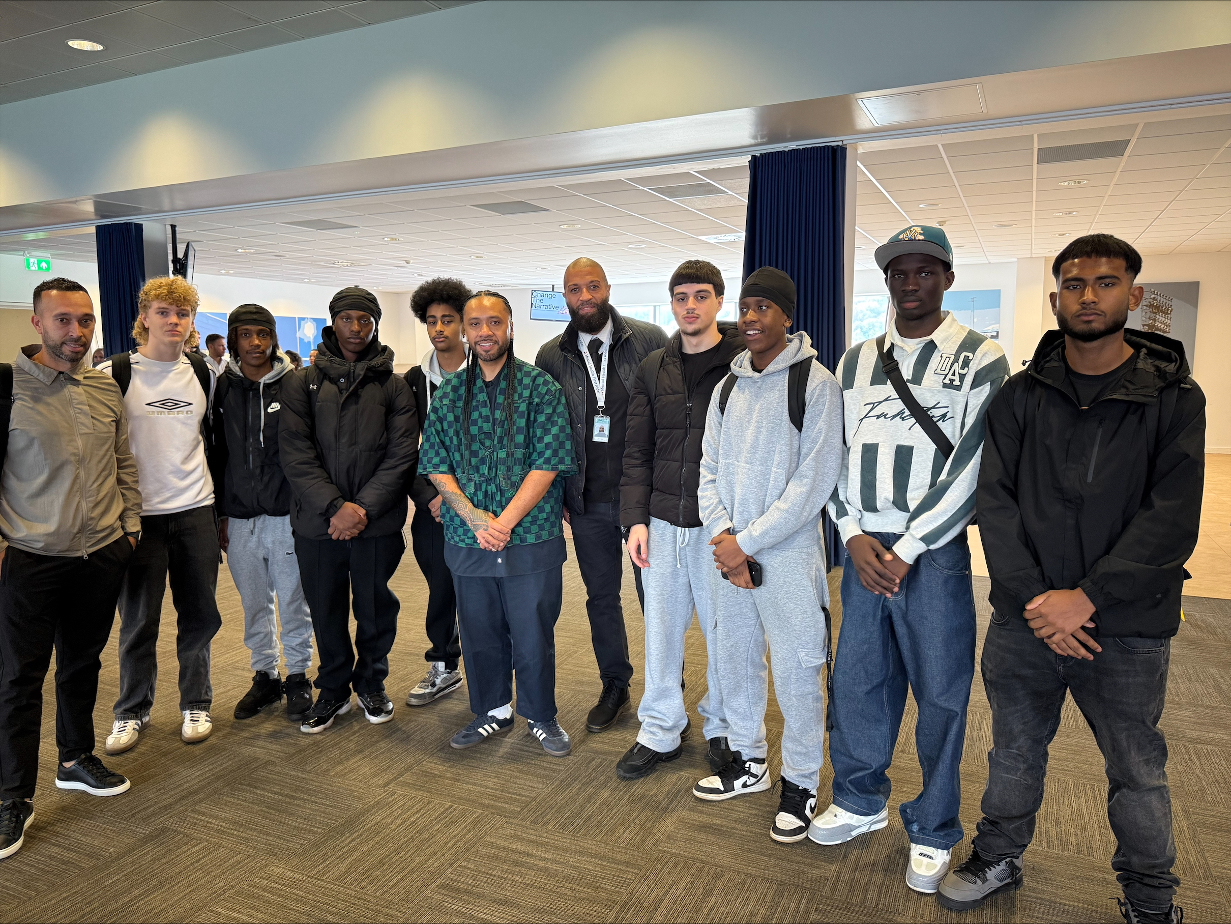 Students attend Matt Brown She is not your Rehab Discussion