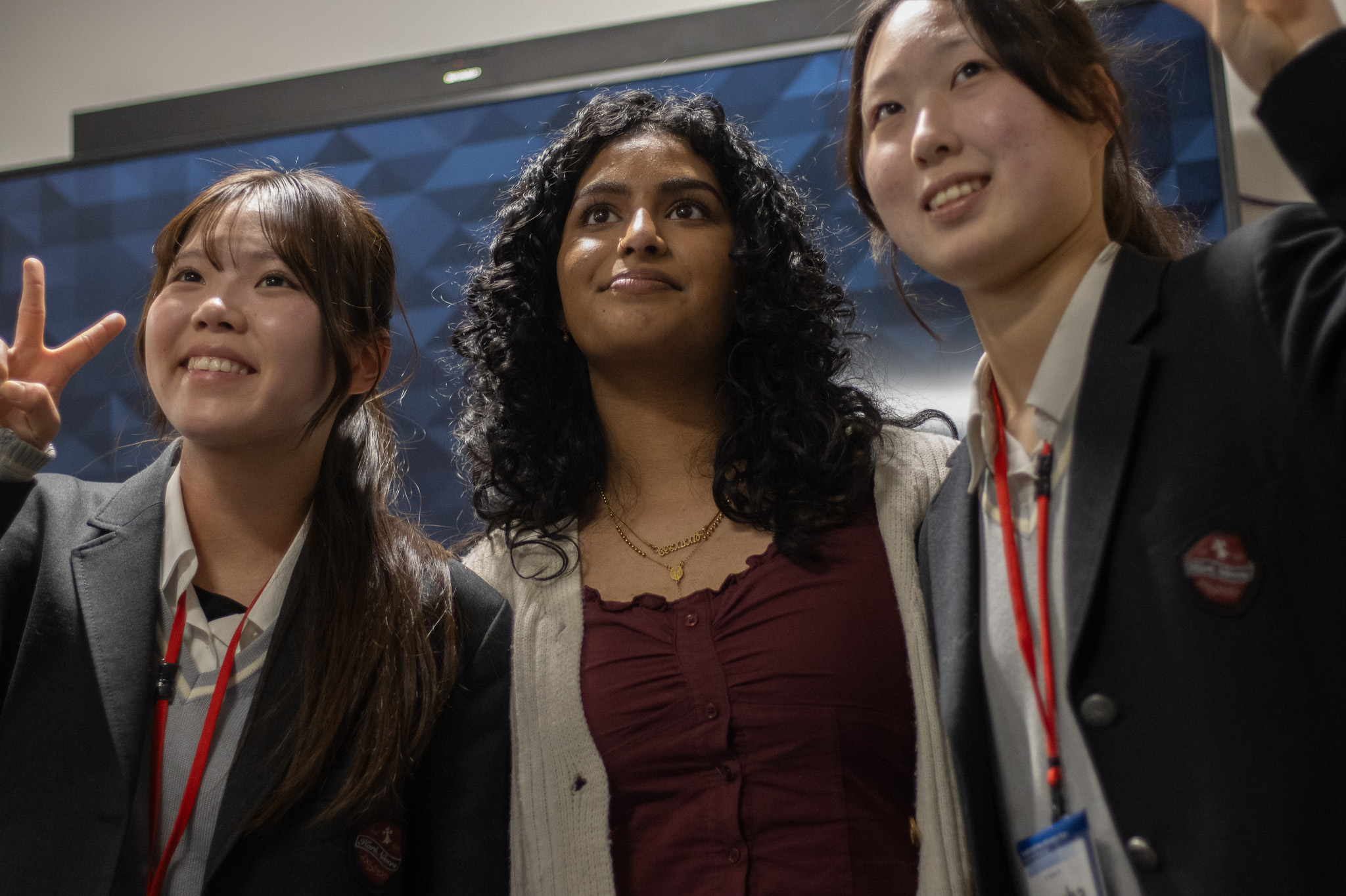 International and St David's Students