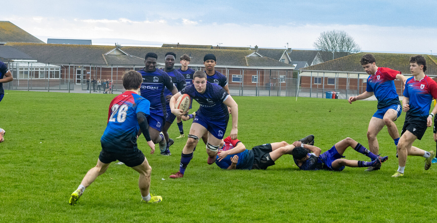 St David's College rugby players