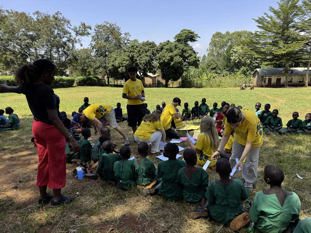 St David's students in Uganda