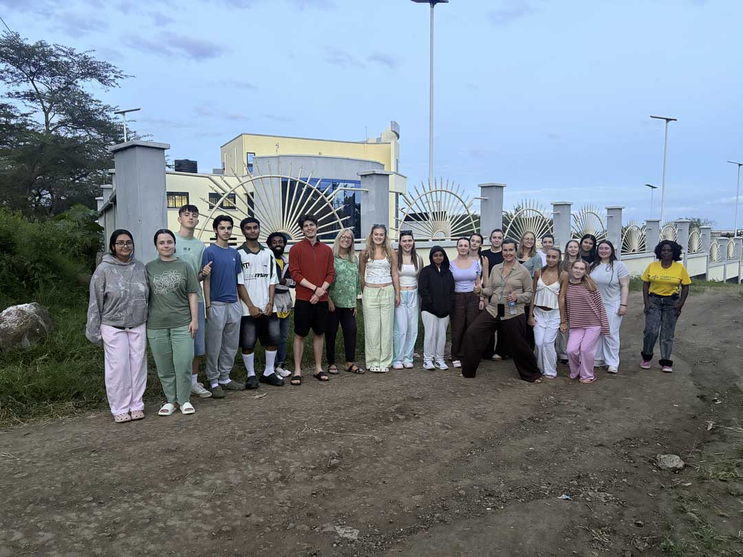 St David's students in Tanzania