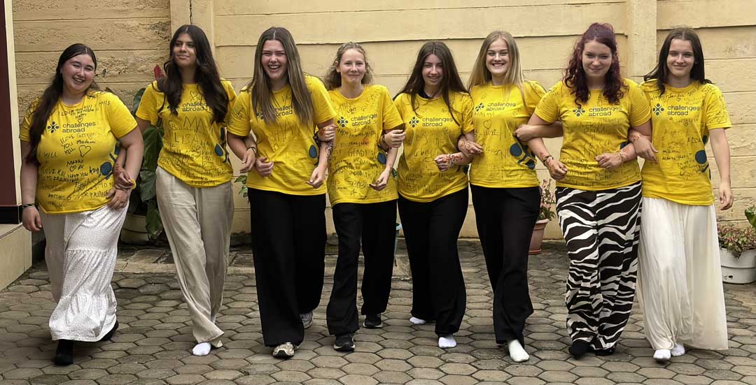 St David's students in Tanzania