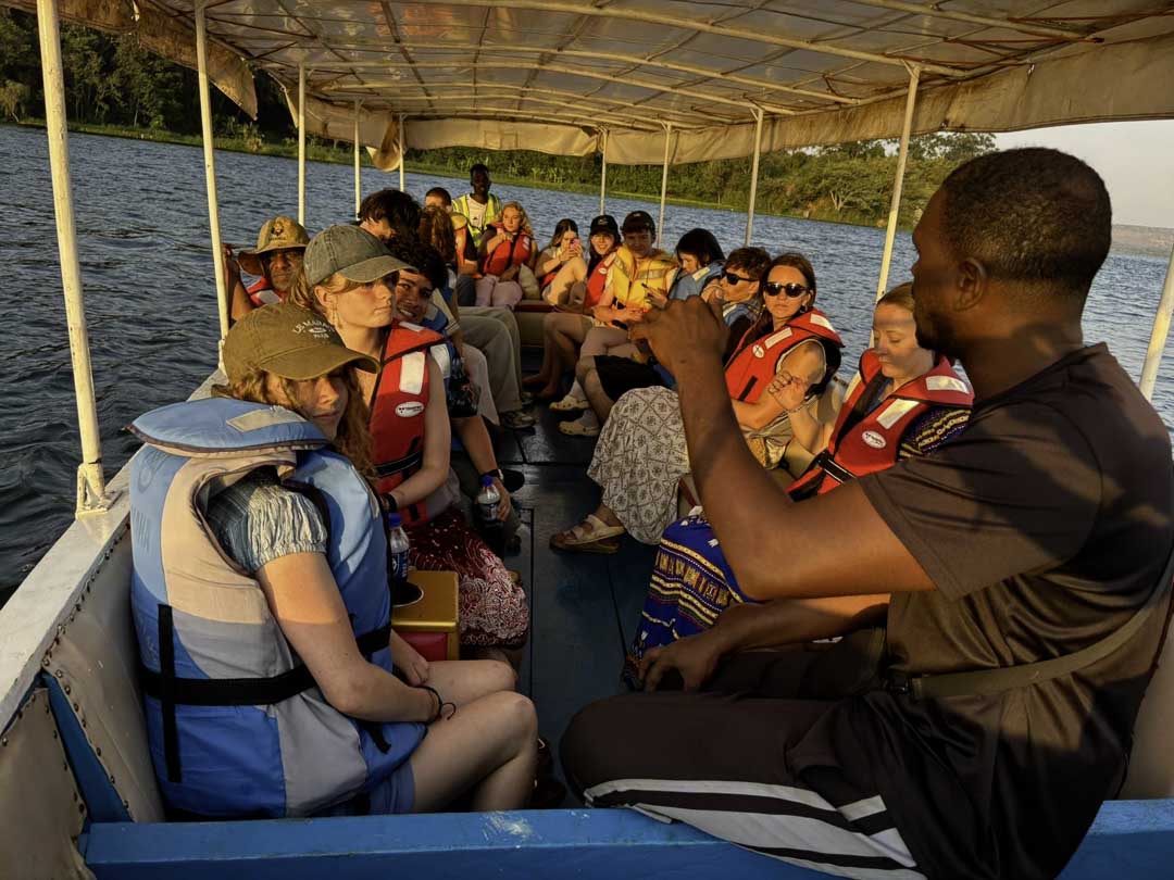 St David's students in Uganda