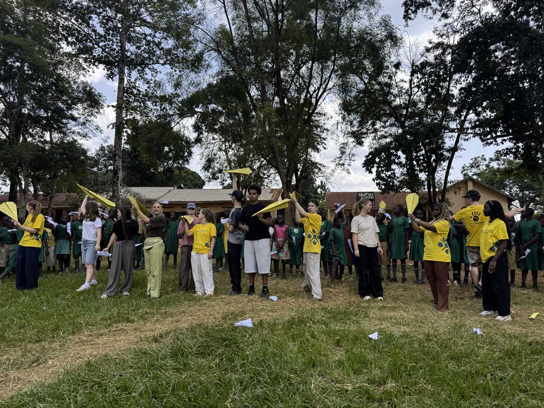 St David's students in Uganda