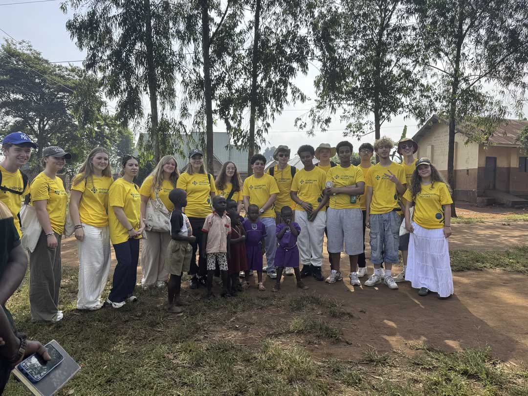 St David's students in Uganda