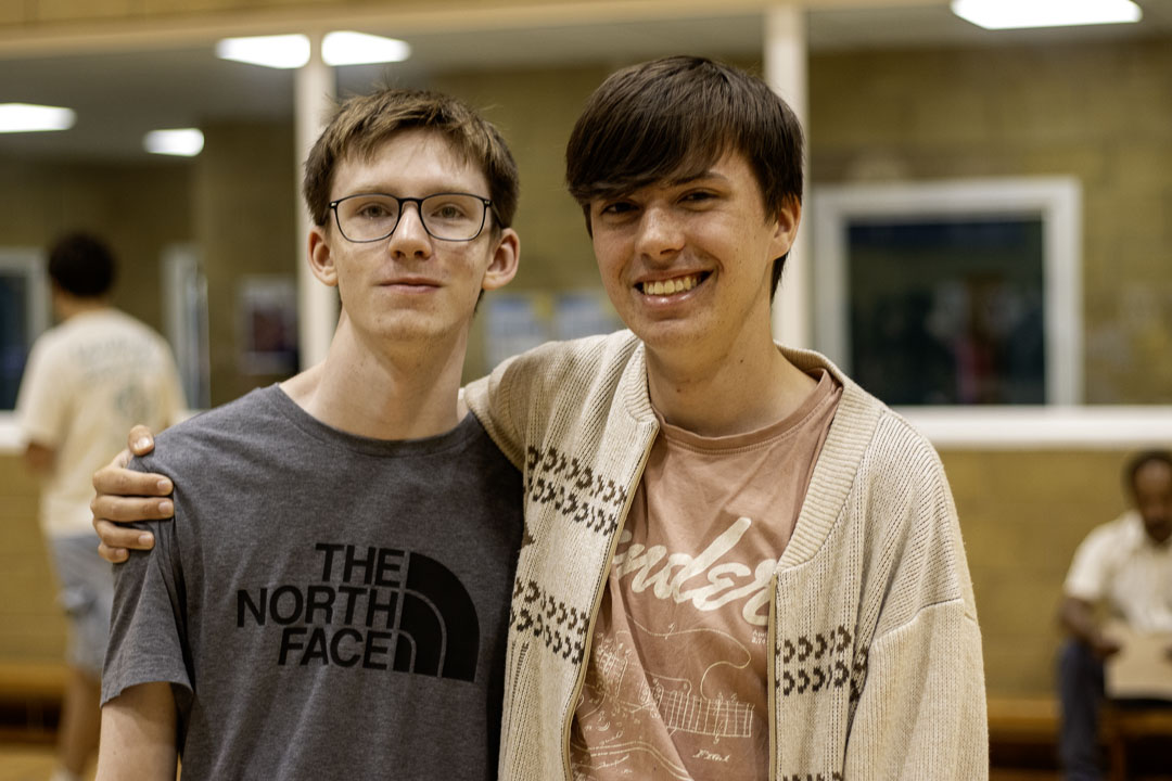 2 Students posing for St David's College results day